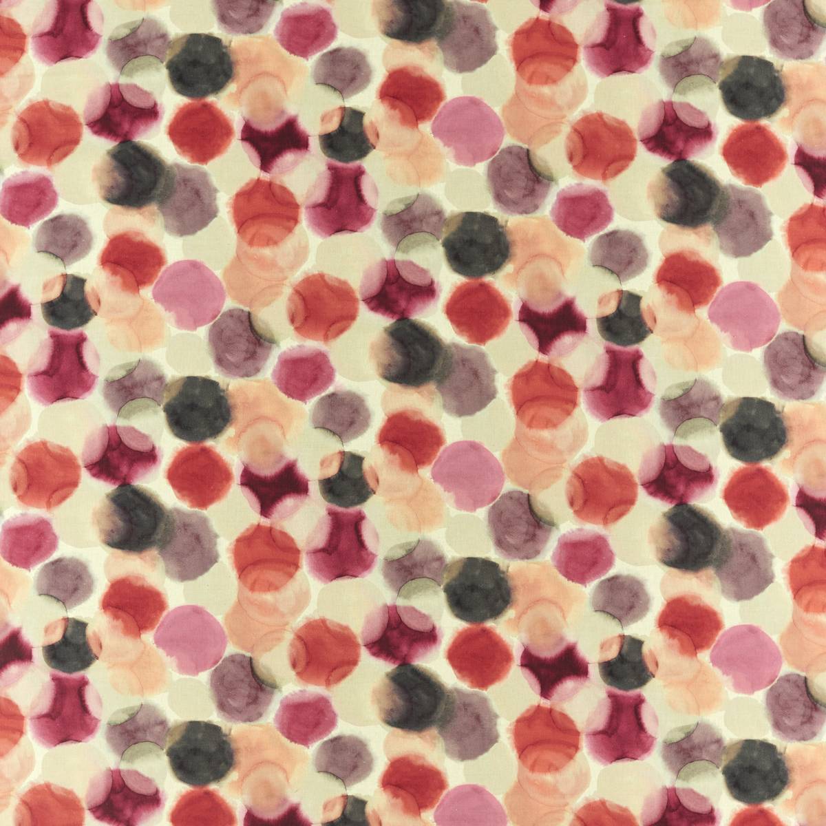 Selenic Tulip/Coral Fabric by Harlequin