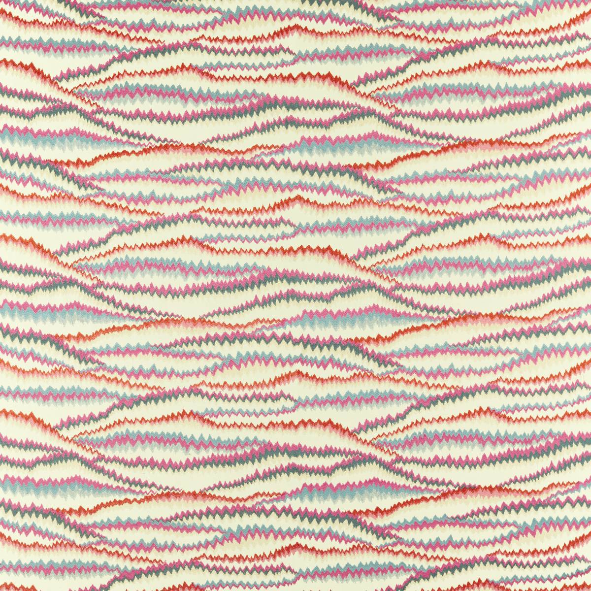 Tremolo Tulip/Coral Fabric by Harlequin