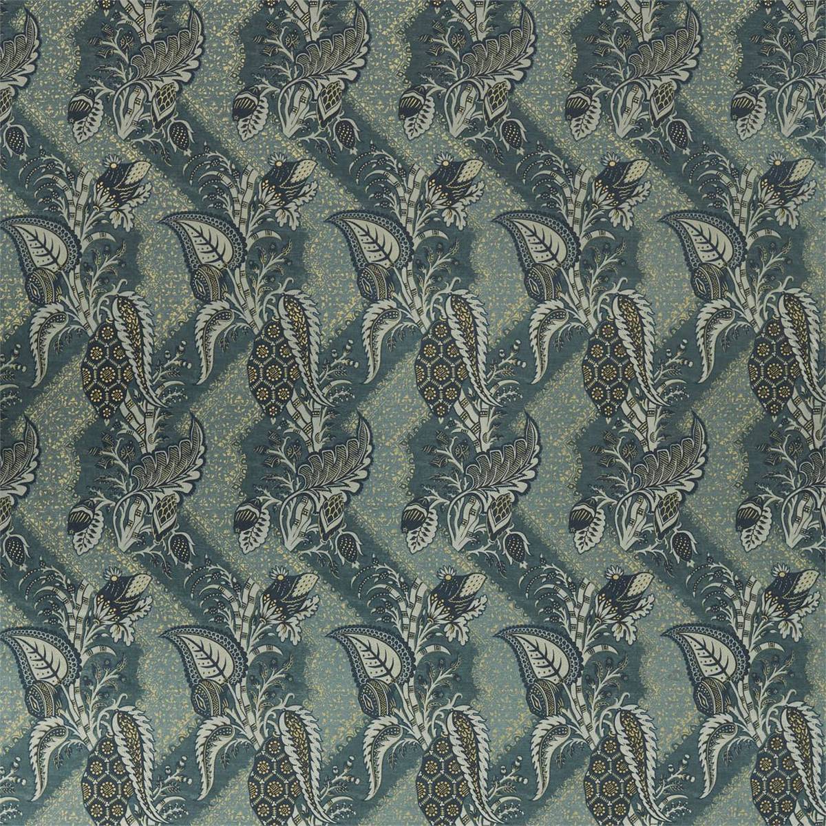 Bizarre Velvet Nocturne Fabric by Zoffany