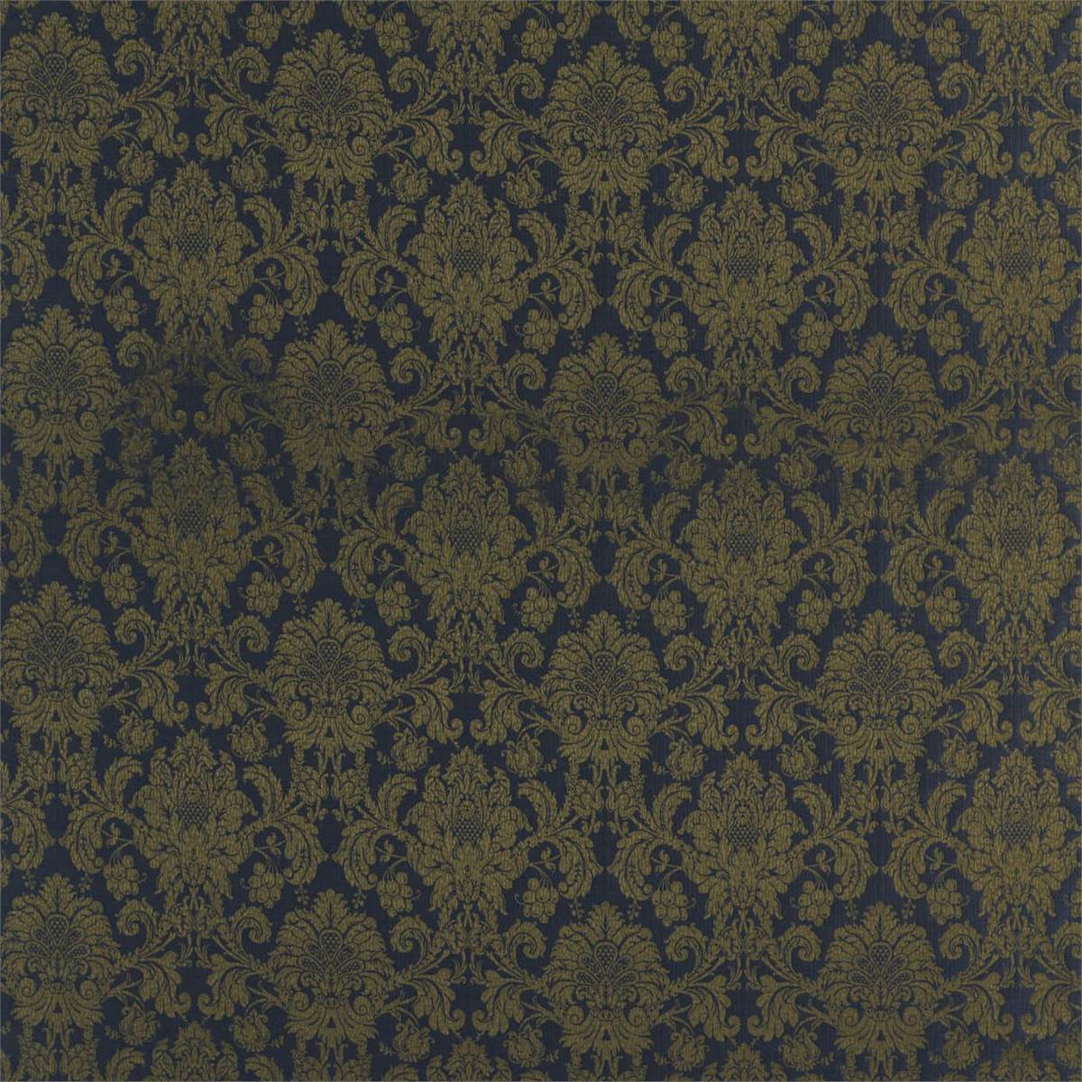 Crivelli Weave Olivine/Amethyst Fabric by Zoffany
