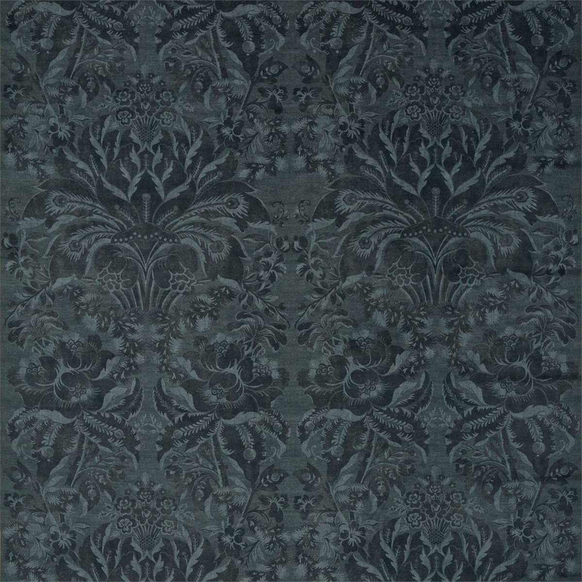 Ducato Velvet Reign Blue Fabric by Zoffany