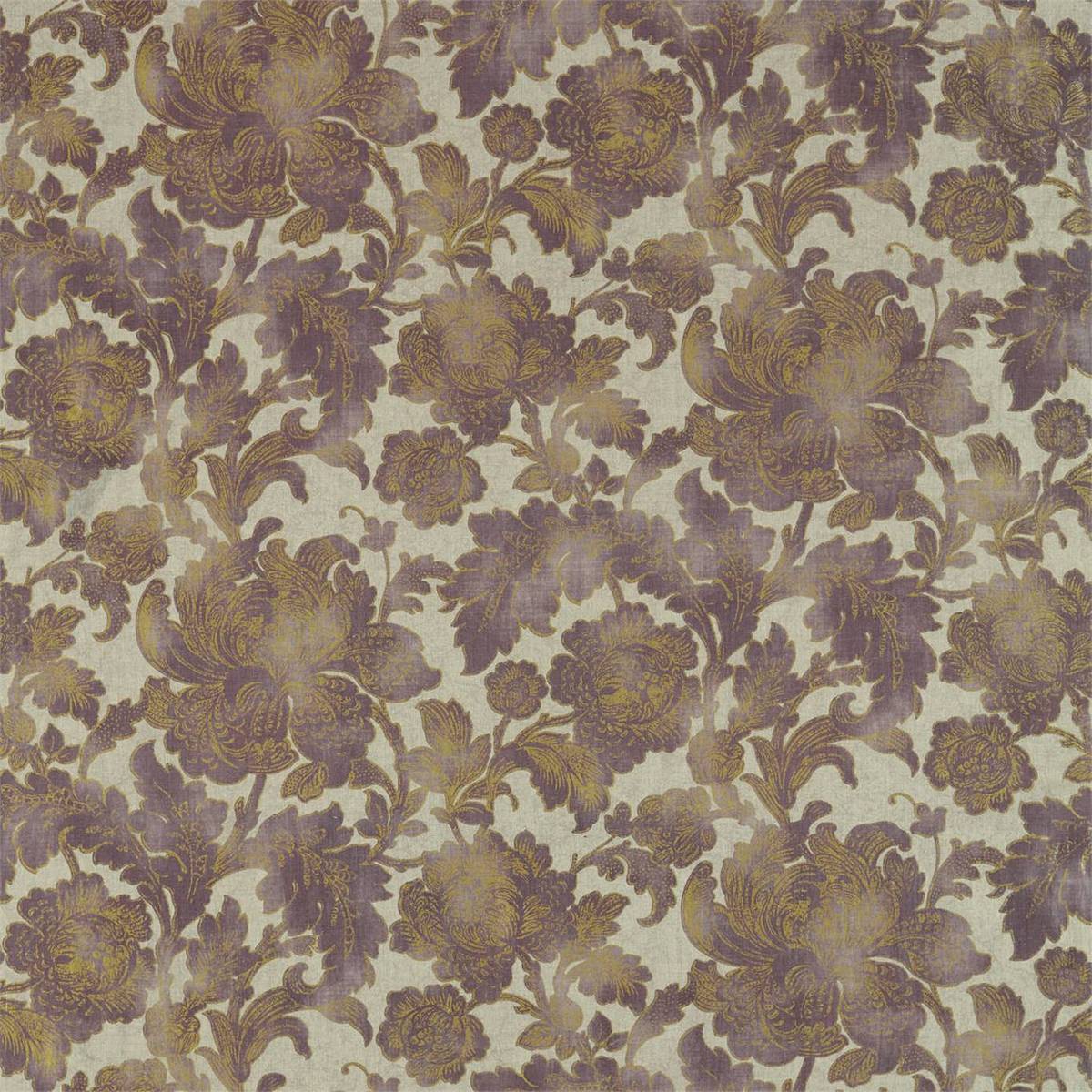 Gilded Antiquary Linen Fabric by Zoffany