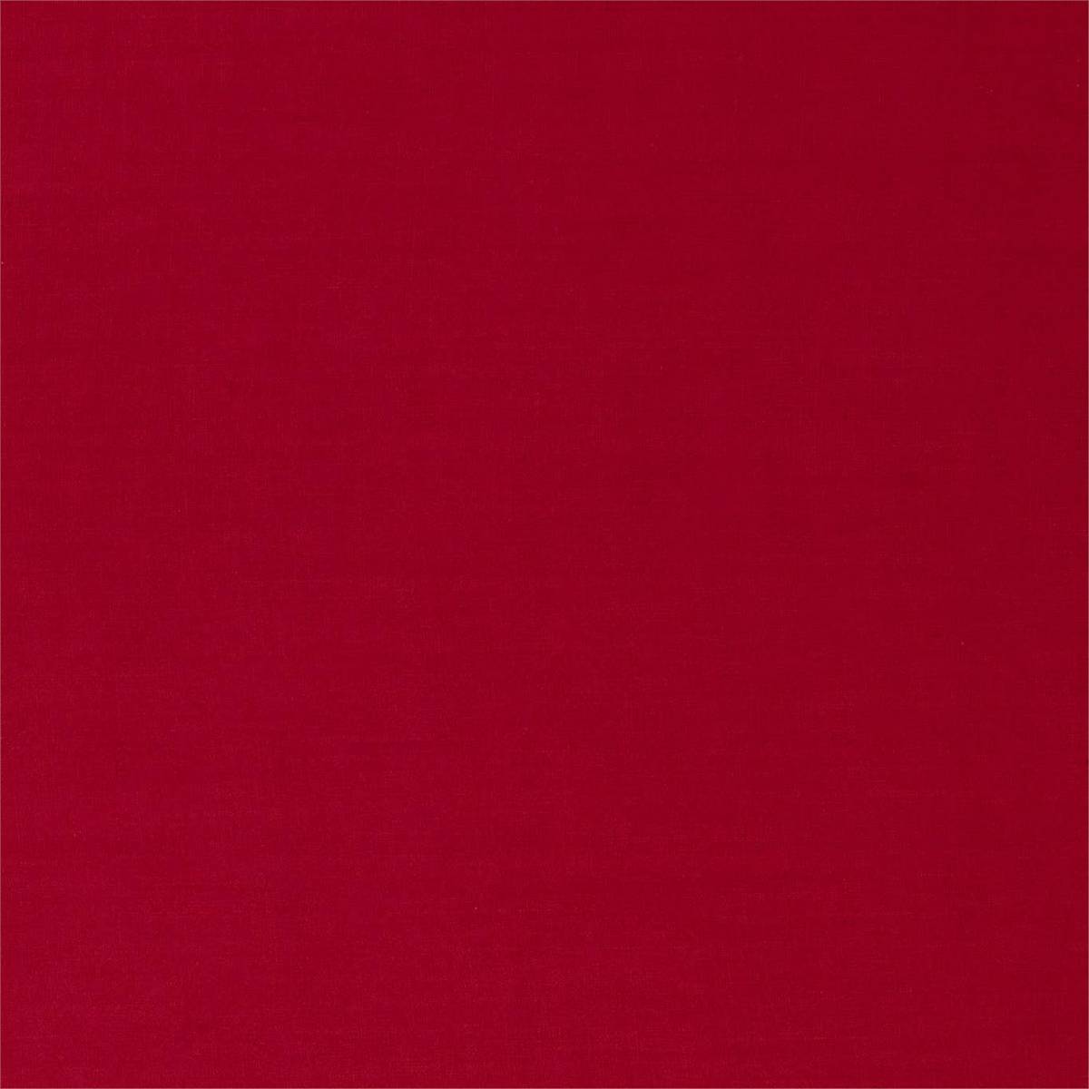Zoffany Linens Crimson Fabric by Zoffany