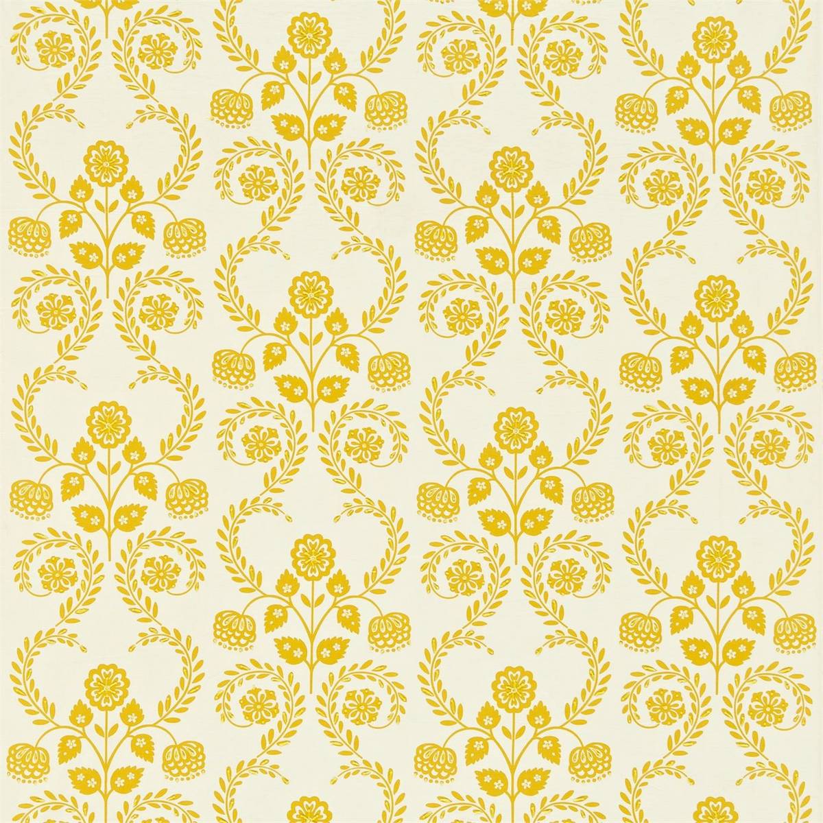 Lucerne Chalk Chartreuse Fabric by Harlequin