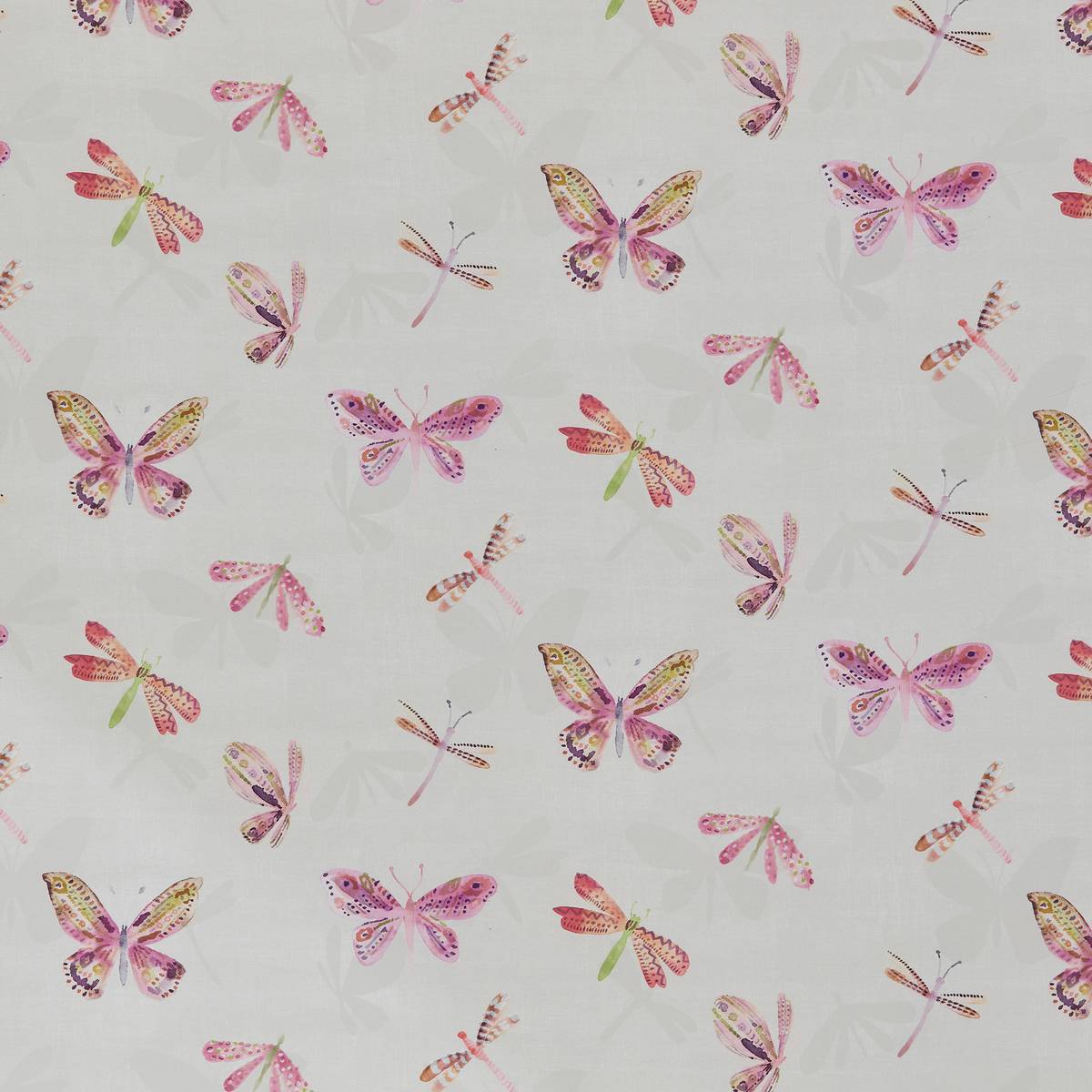 Marlowe Fuchsia Fabric by Ashley Wilde