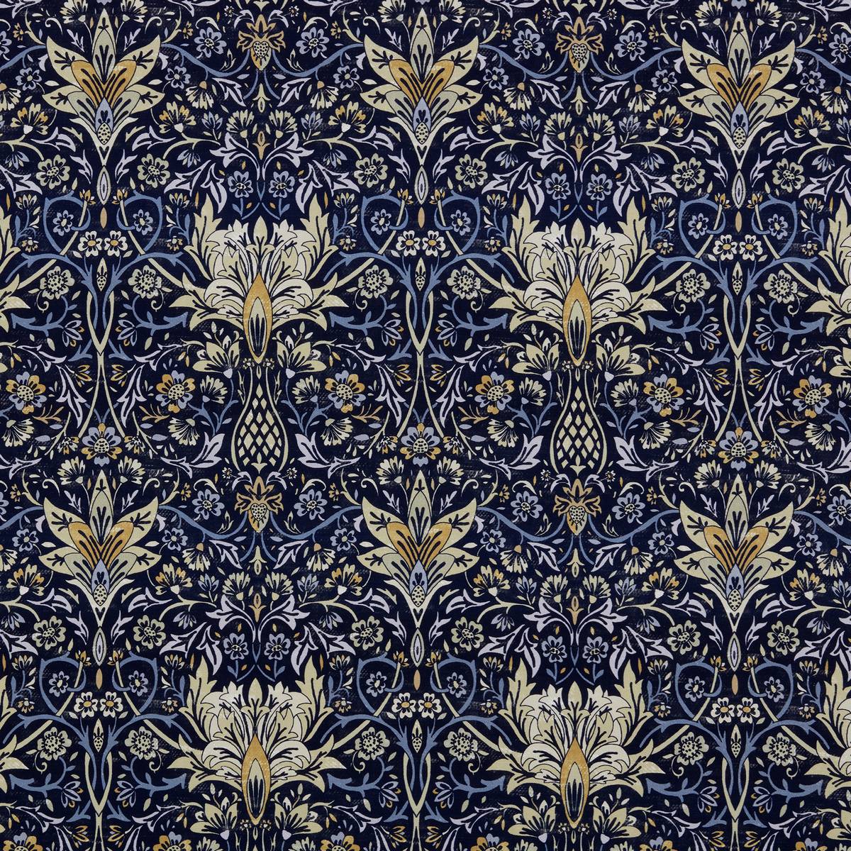 Avington Indigo Fabric by Ashley Wilde