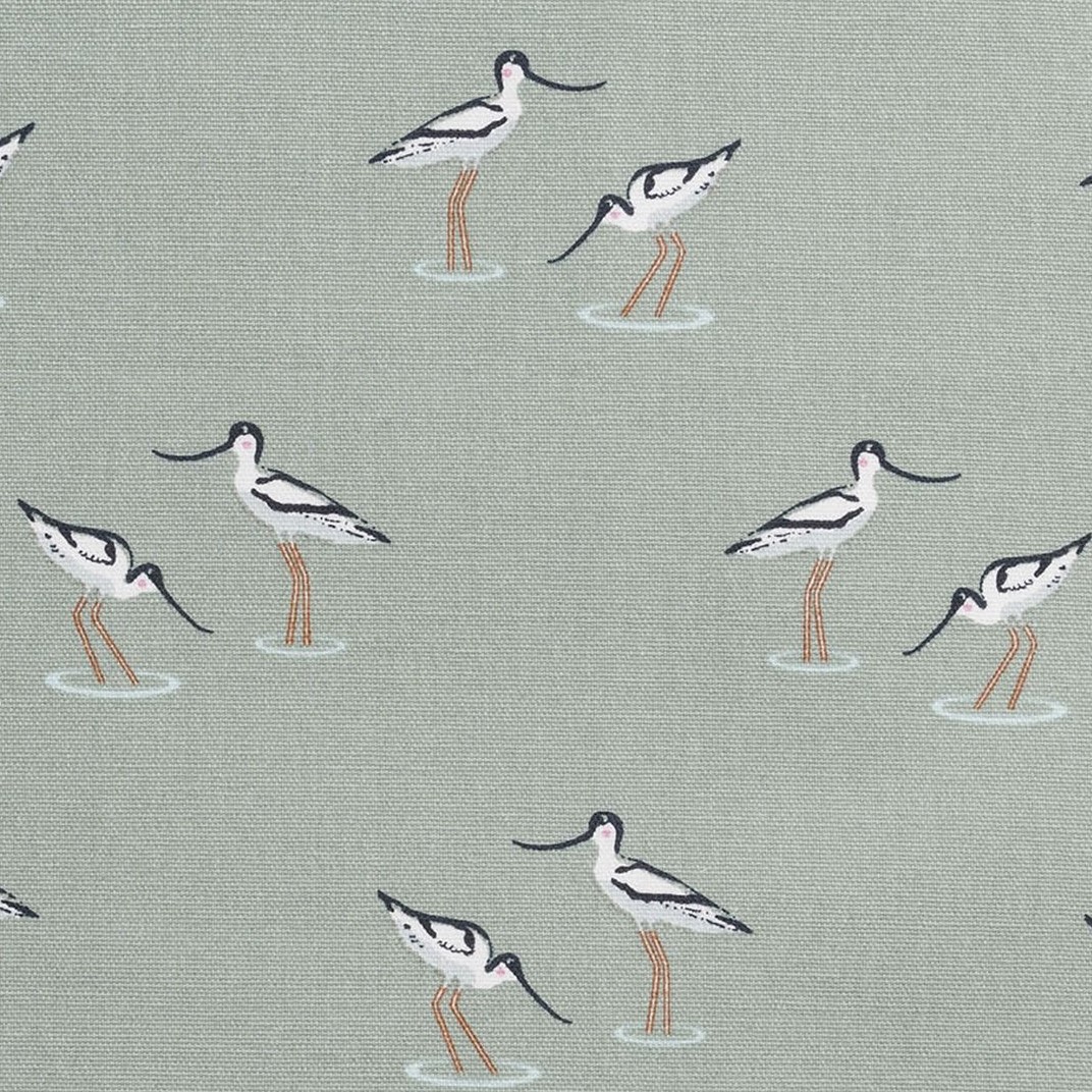 Coastal Birds Fabric by Sophie Allport
