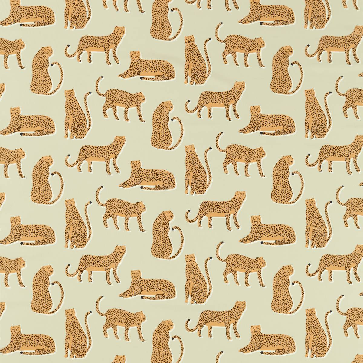 Lionel Ginger Fabric by Scion
