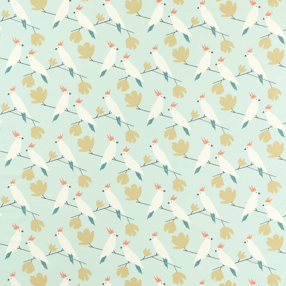 Love Birds Candy Fabric by Scion