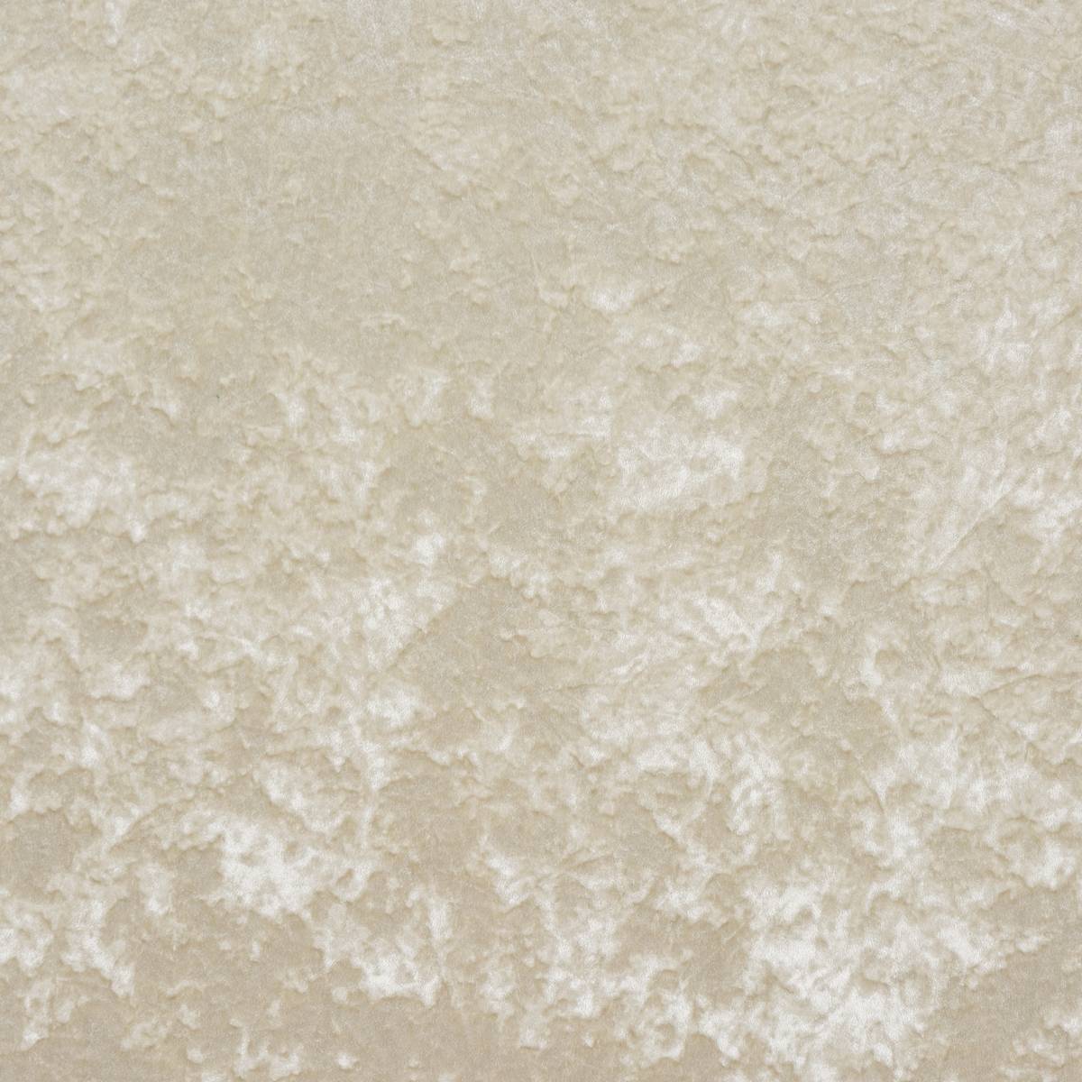 Marble Velour Ivory Fabric by Fryetts