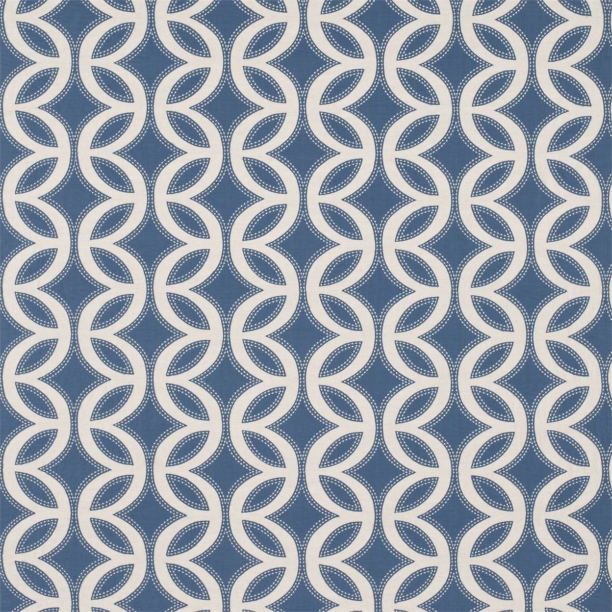 Caprice Forget Me Not/Linen Fabric by Harlequin