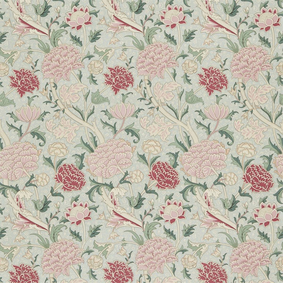 Cray Duckegg/Pink Fabric by William Morris & Co.