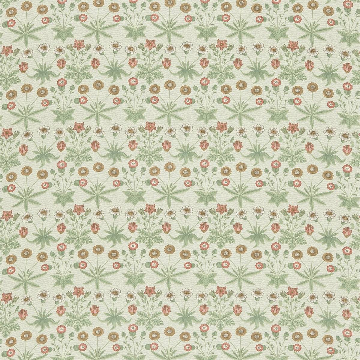 Daisy Green/Gold Fabric by William Morris & Co.