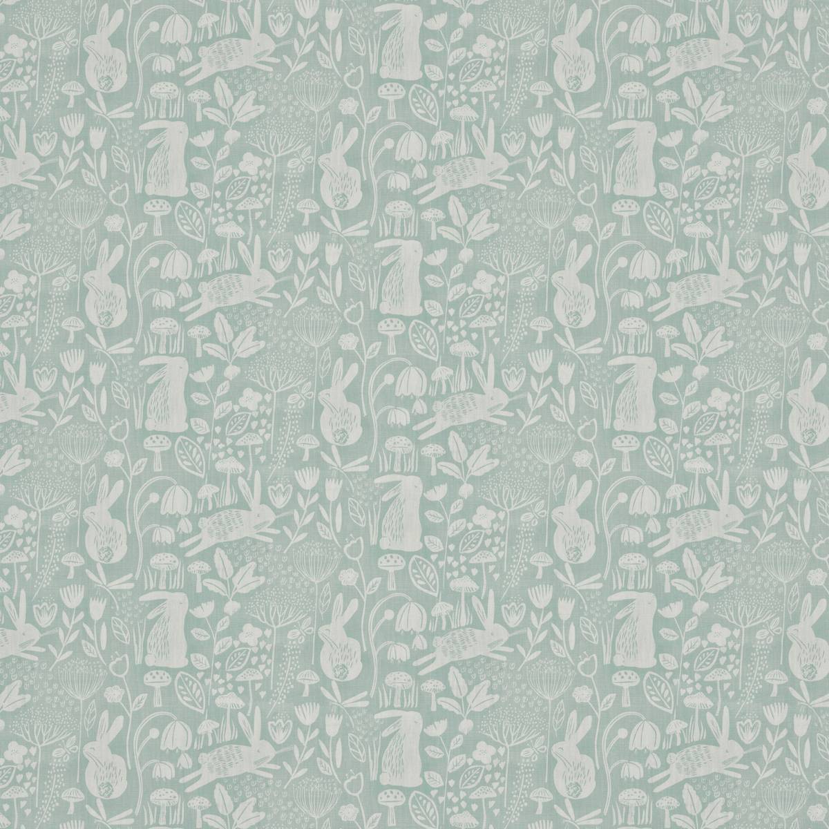Into The Meadow Duck egg Fabric by Harlequin