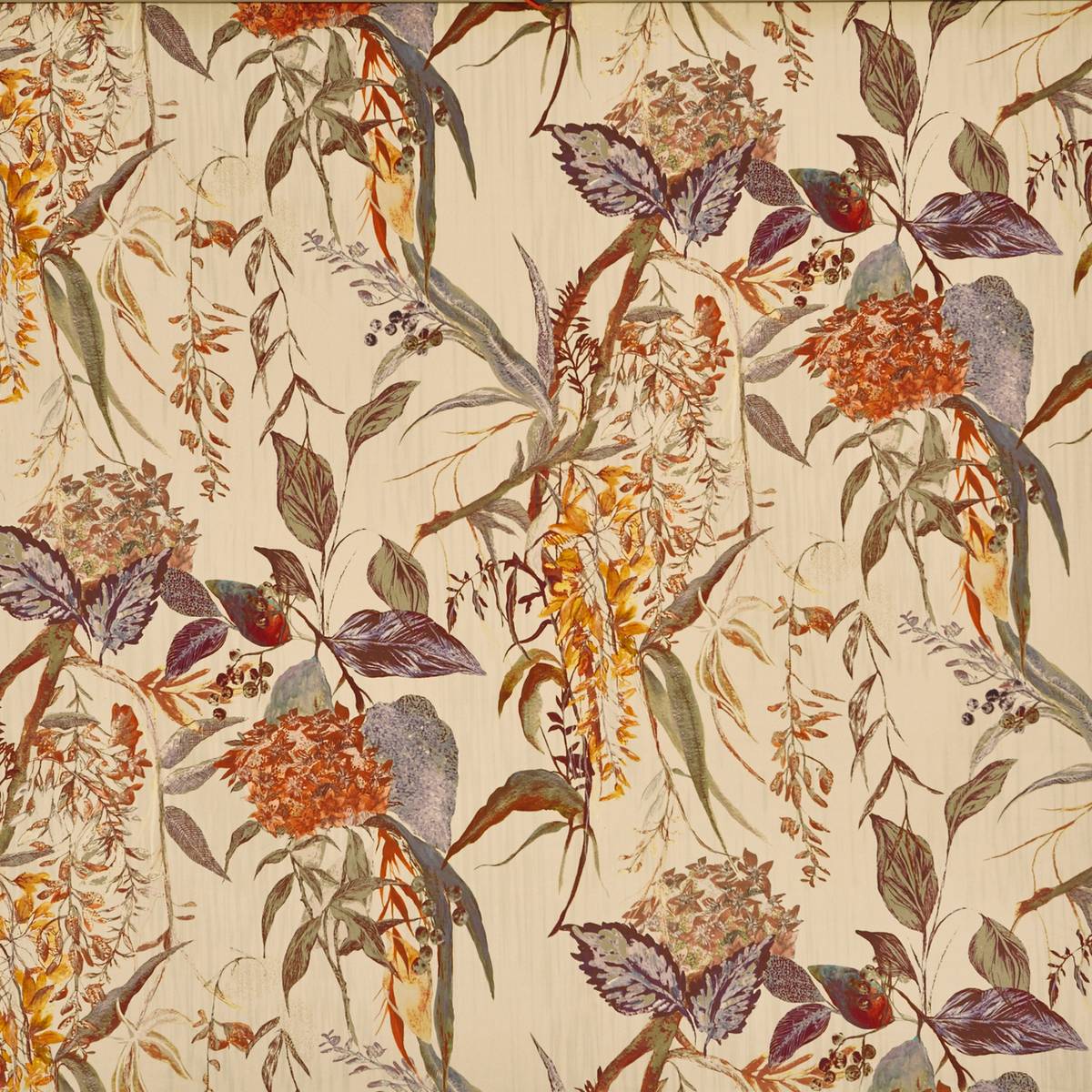 Botanist Amber Fabric by Prestigious Textiles