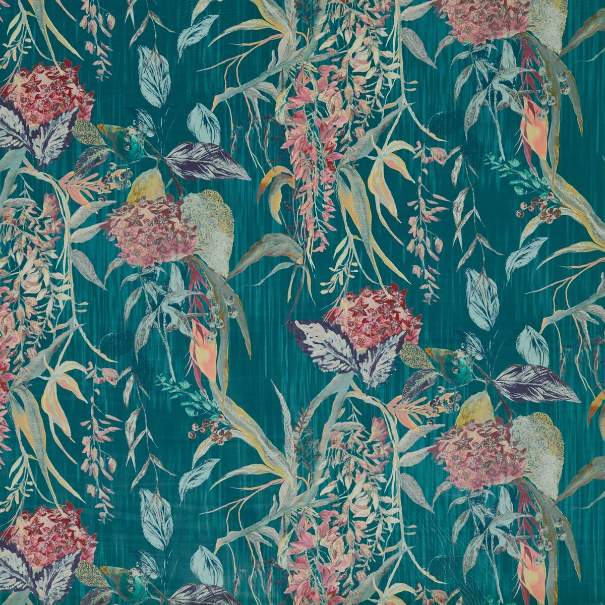 Botanist Cerulean Fabric by Prestigious Textiles