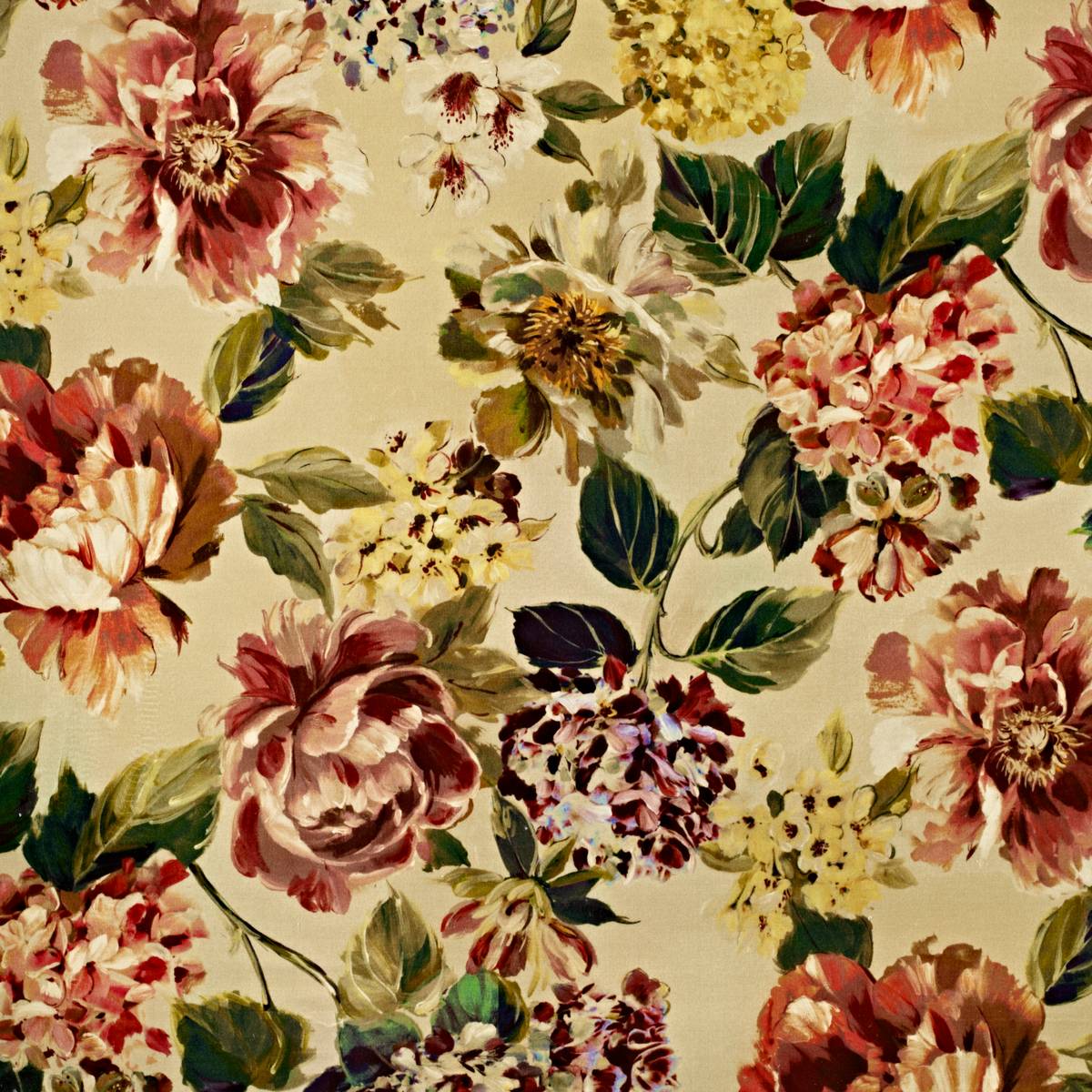 Fontainebleau Ruby Fabric by Prestigious Textiles