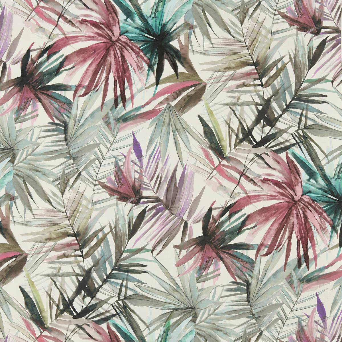 Waikiki Hibiscus Fabric by Prestigious Textiles