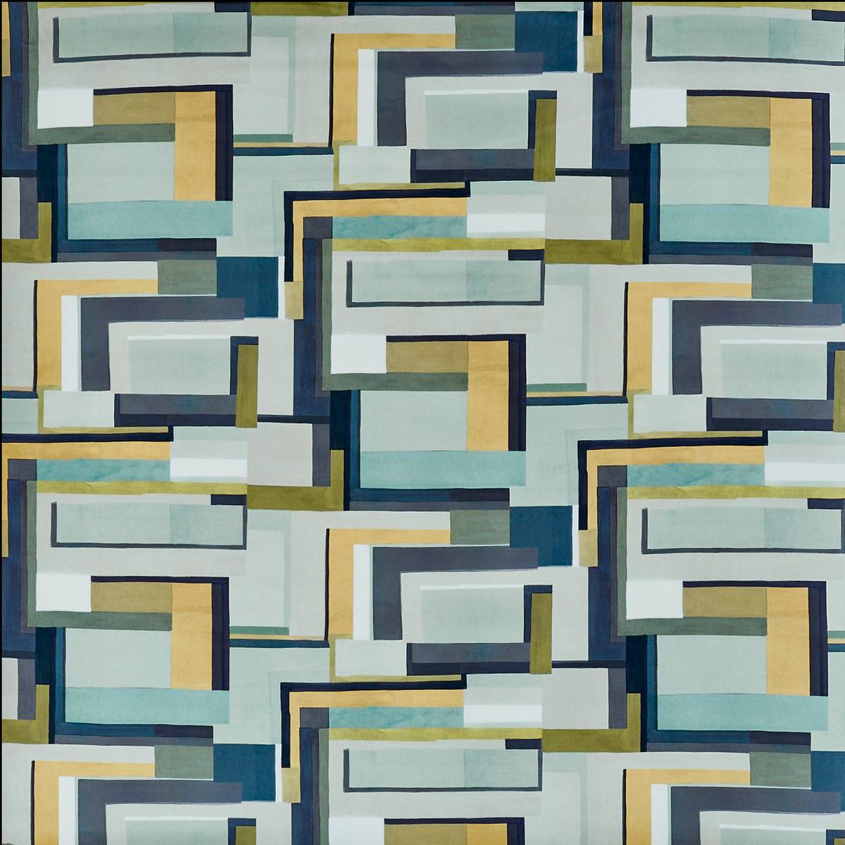 Astaire Lagoon Fabric by Prestigious Textiles