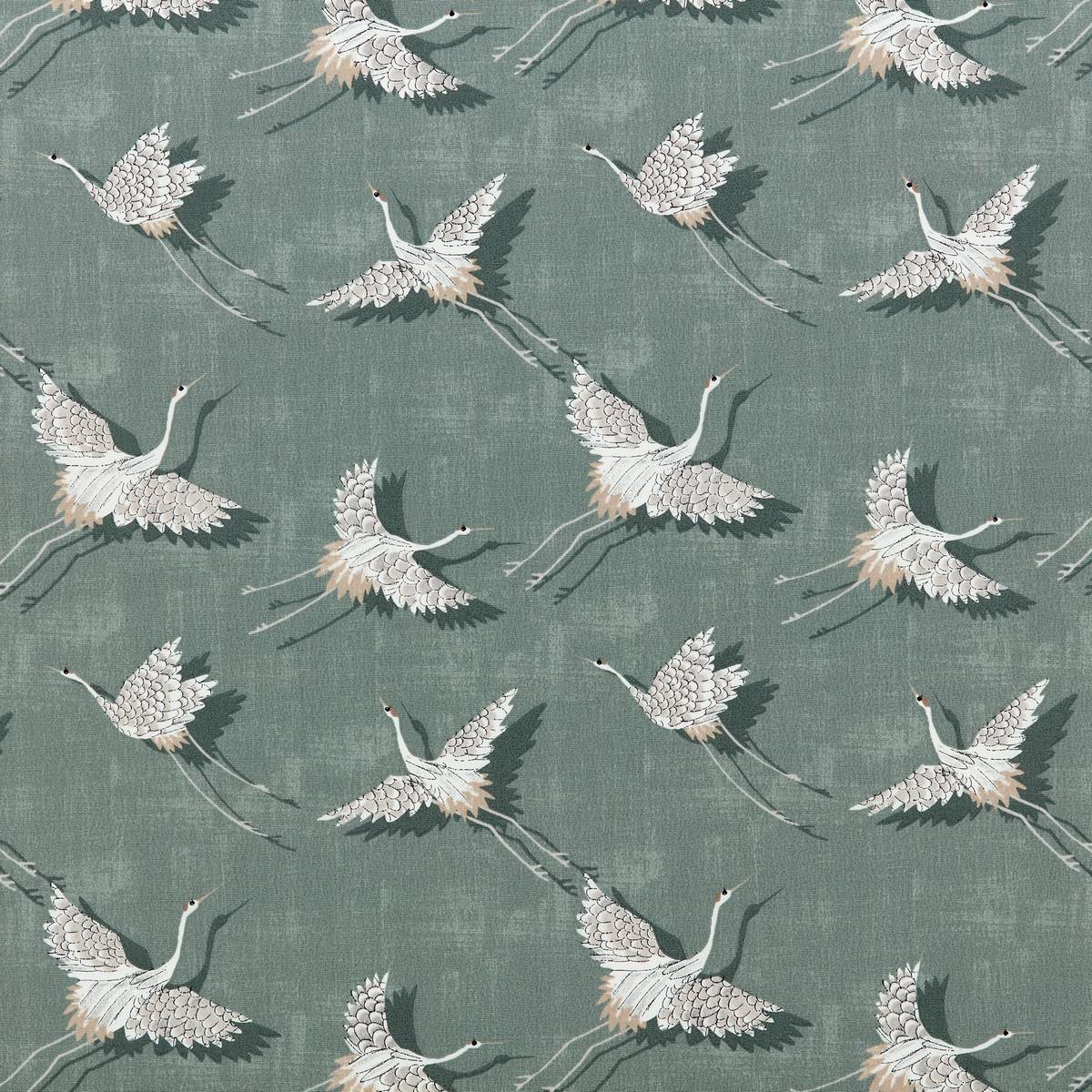 Naoko Olive Fabric by Ashley Wilde