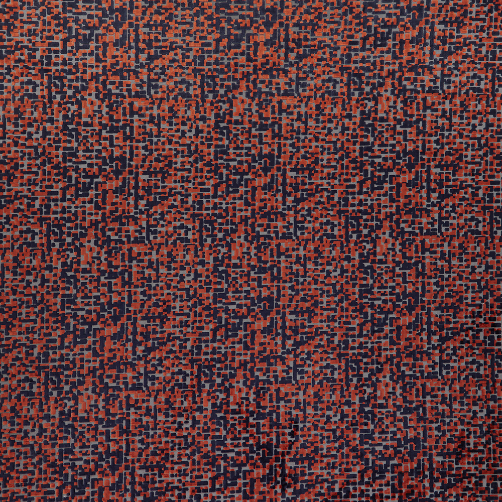 Pixel Indigo Fabric by iLiv