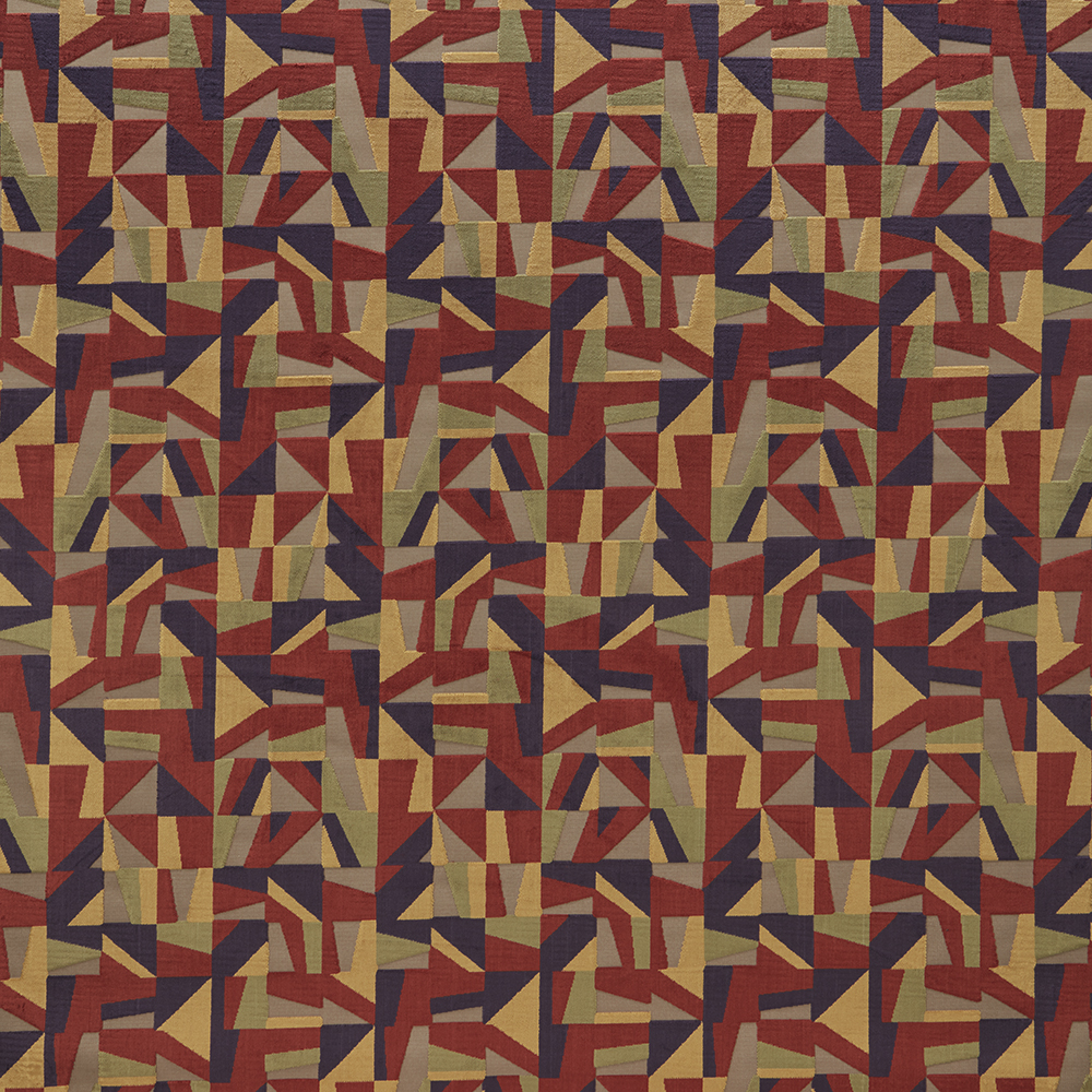 Puzzle Autumn Fabric by iLiv