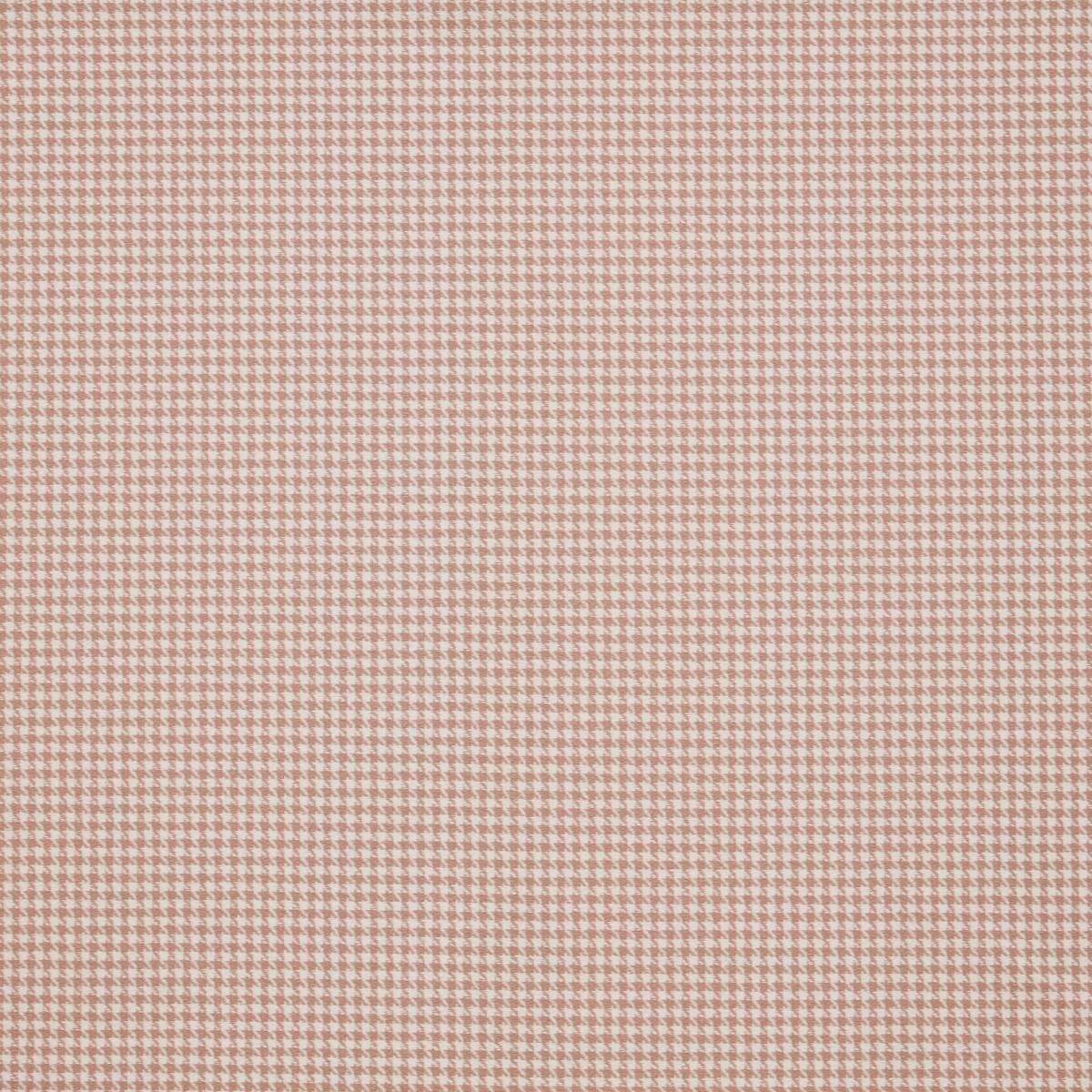 Houndstooth Blush Fabric by iLiv