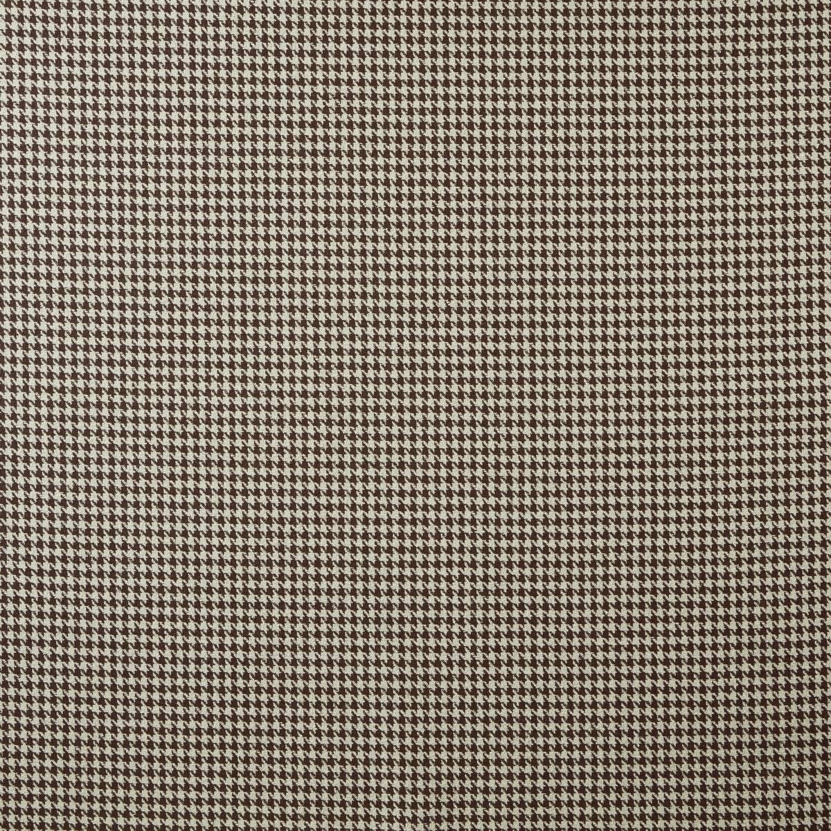 Houndstooth Chocolate Fabric by iLiv