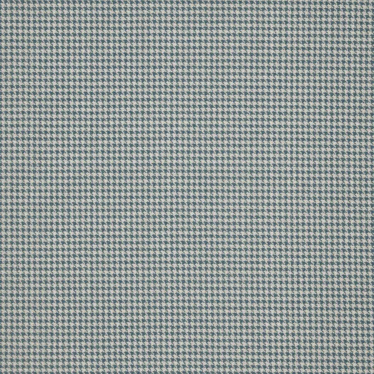 Houndstooth Ocean Fabric by iLiv