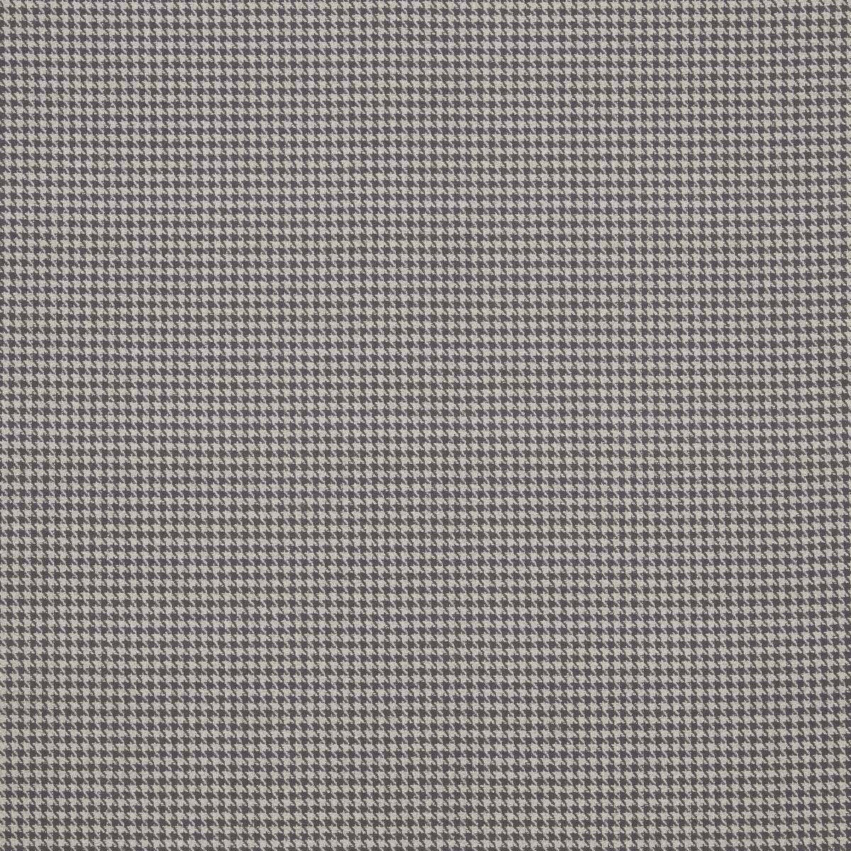 Houndstooth Pewter Fabric by iLiv