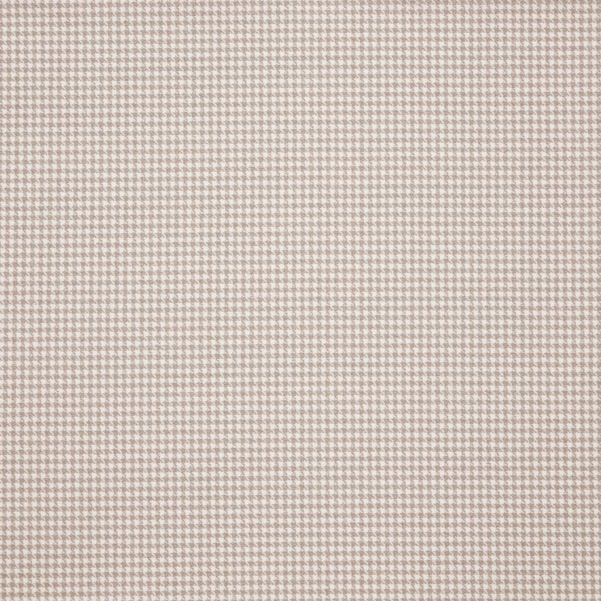 Houndstooth Putty Fabric by iLiv