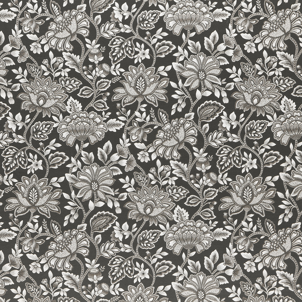Clara Charcoal Fabric by iLiv