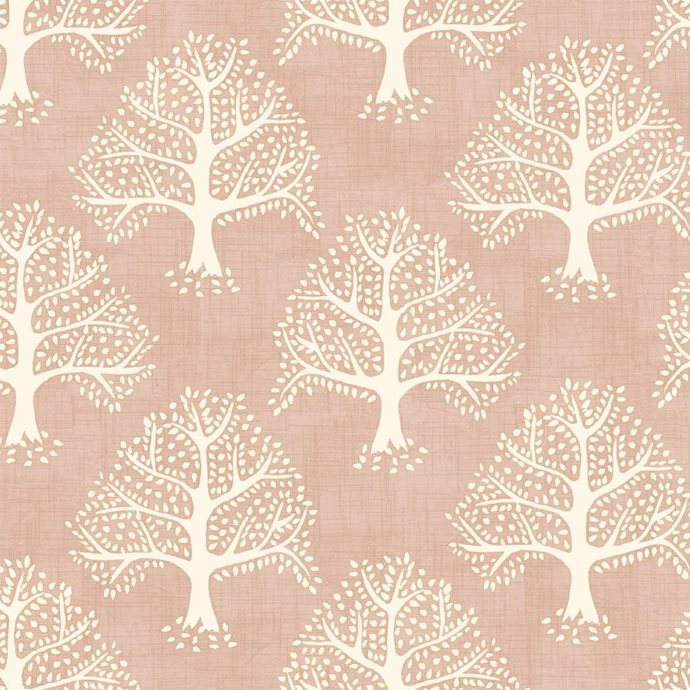 Great Oak Rose Fabric by iLiv