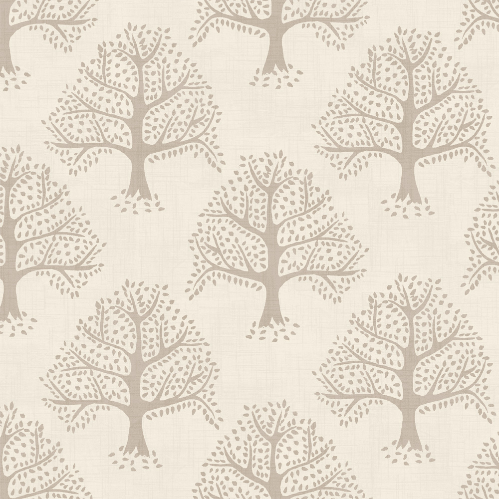 Great Oak Taupe Fabric by iLiv