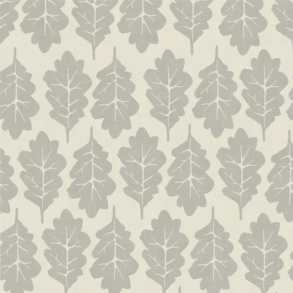 Oak Leaf Flint Fabric by iLiv