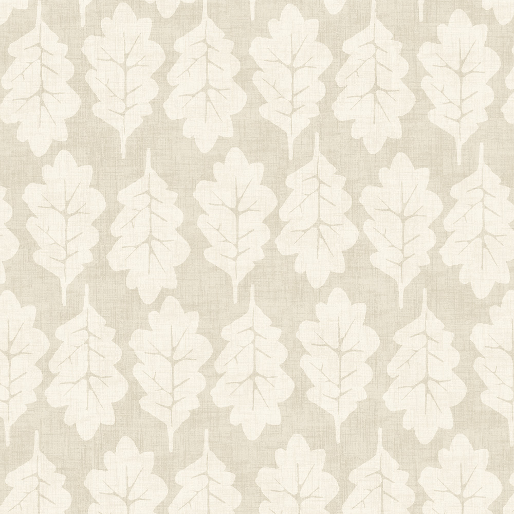 Oak Leaf Pebble Fabric by iLiv