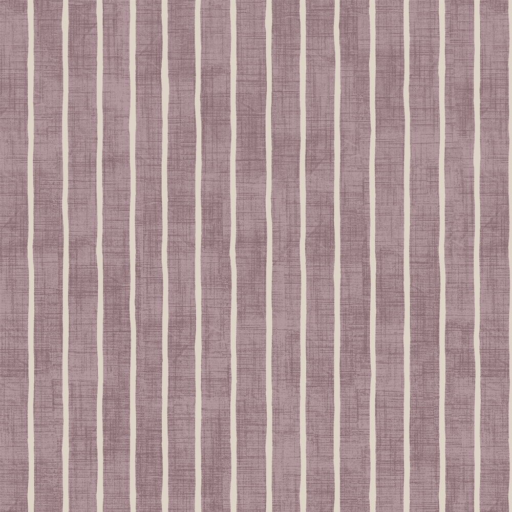 Pencil Stripe Acanthus Fabric by iLiv