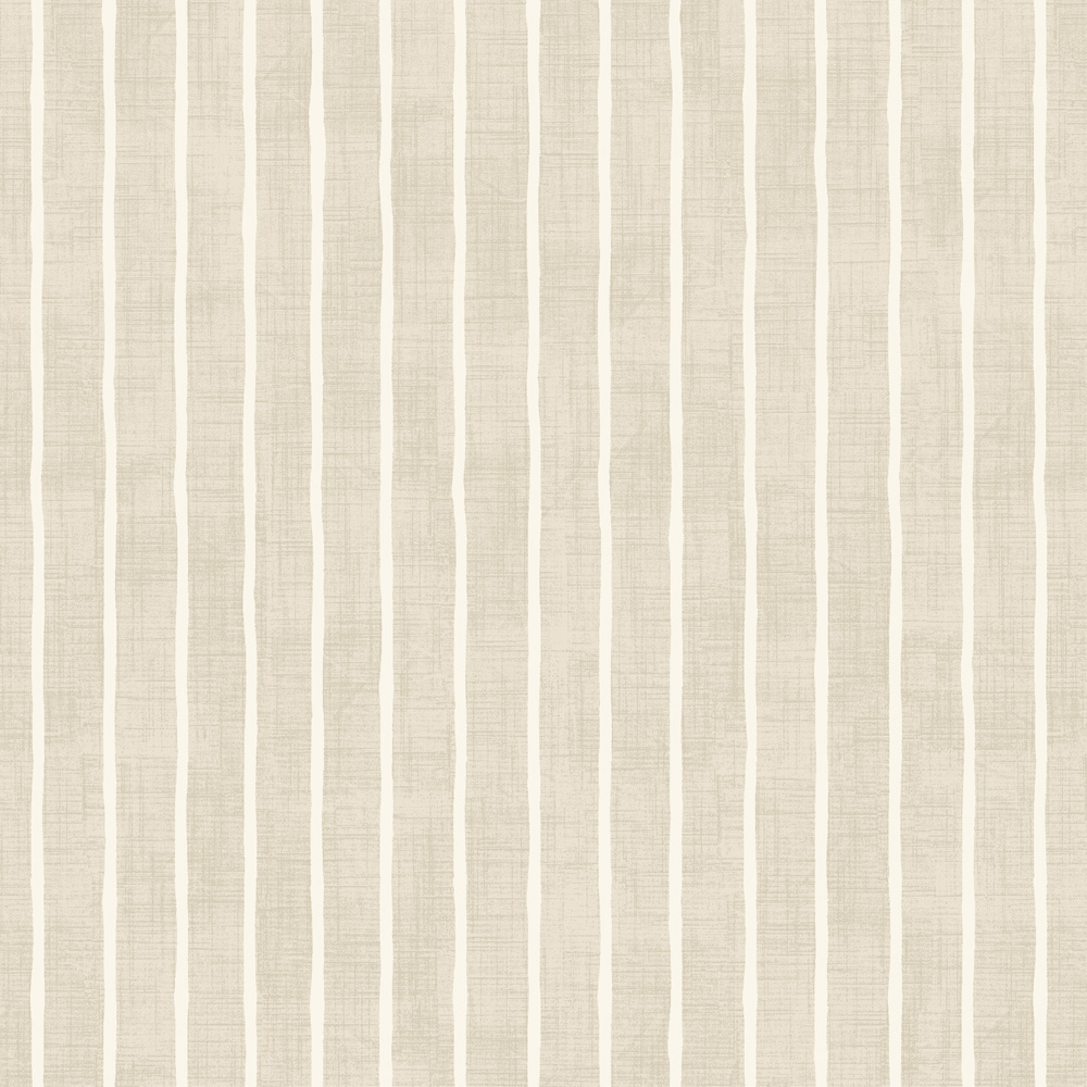 Pencil Stripe Pebble Fabric by iLiv