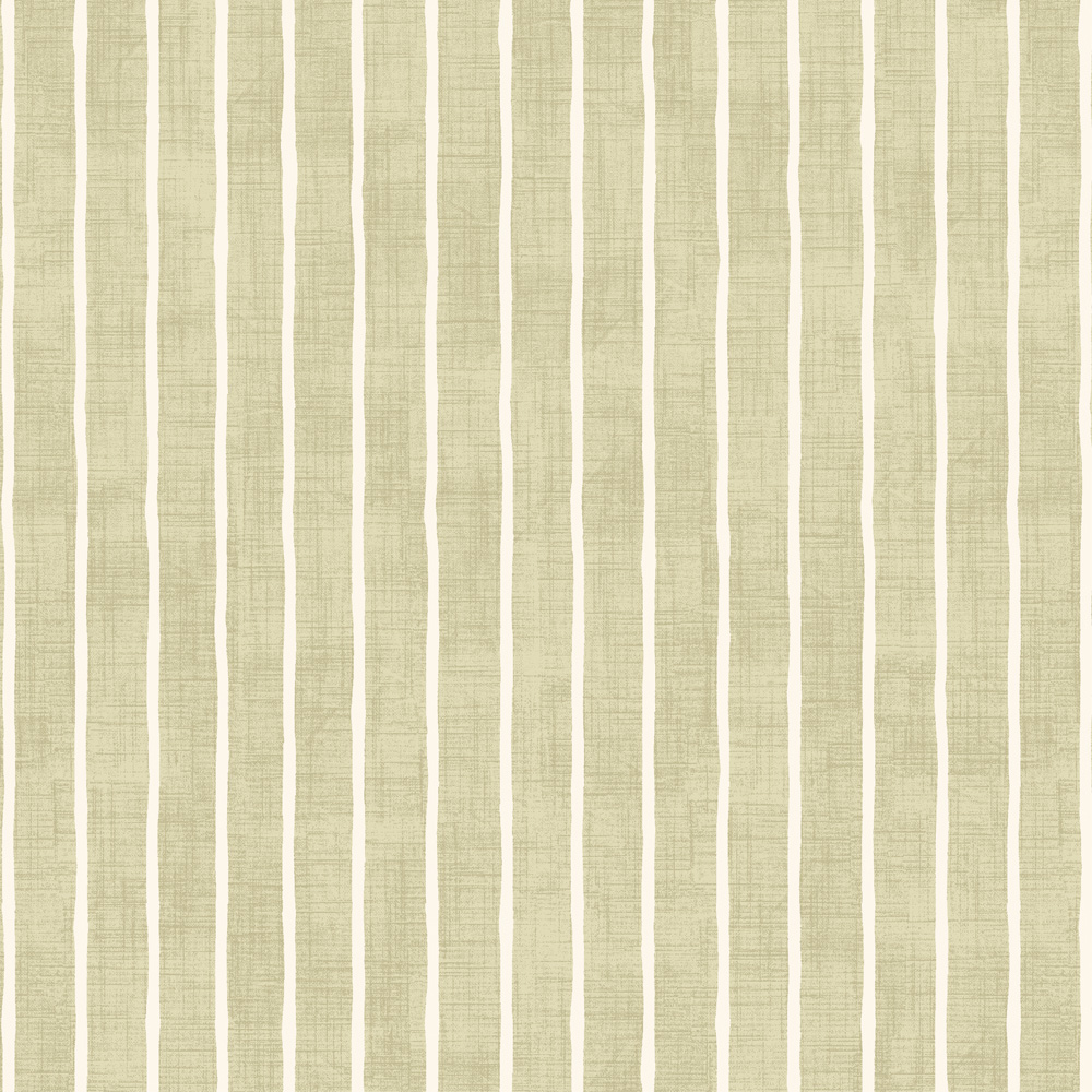 Pencil Stripe Willow Fabric by iLiv