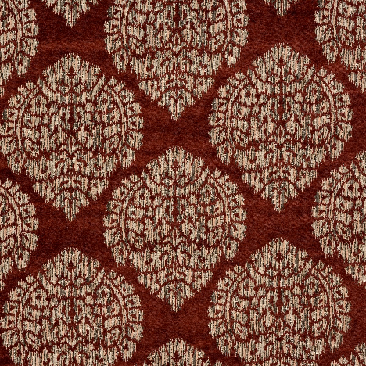 Marcello Terracotta Fabric by Fryetts