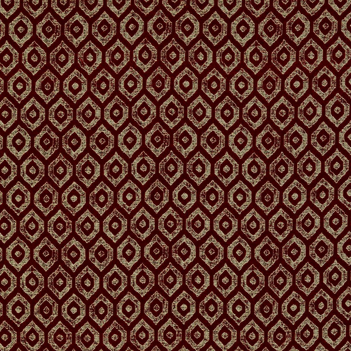 Mistral Rosso Fabric by Porter & Stone