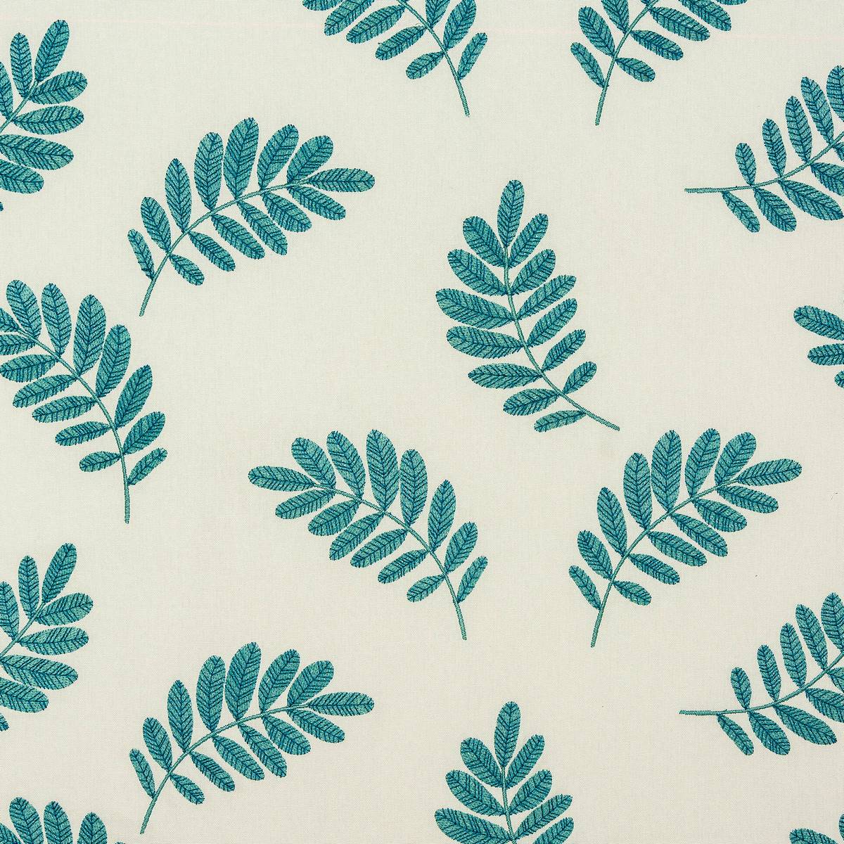 Trelissick Teal Fabric by Porter & Stone