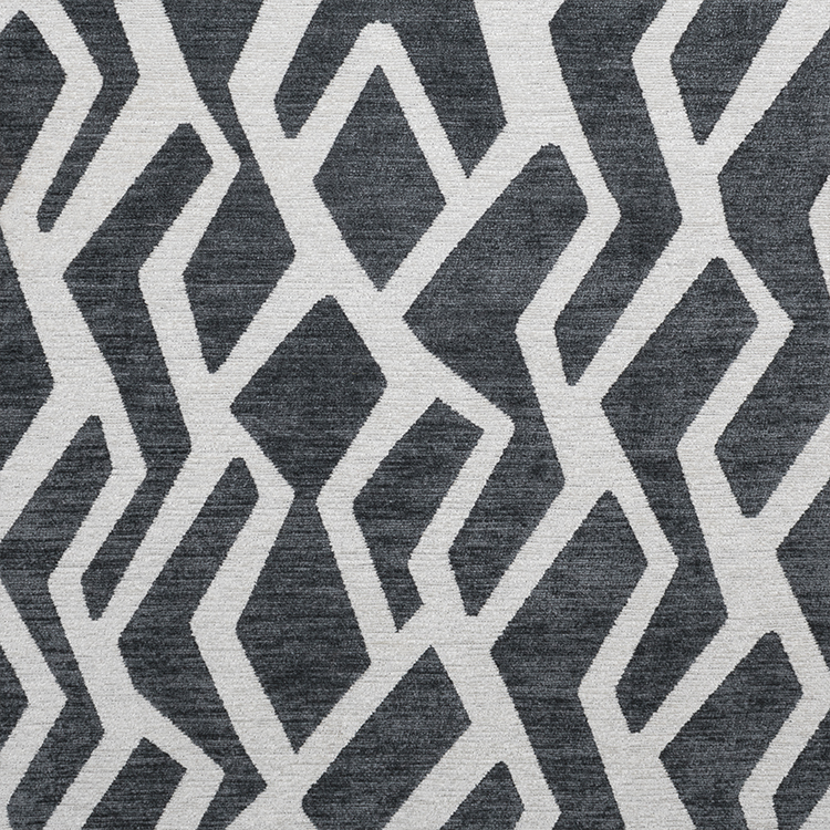 Maasai Slate Fabric by Fibre Naturelle