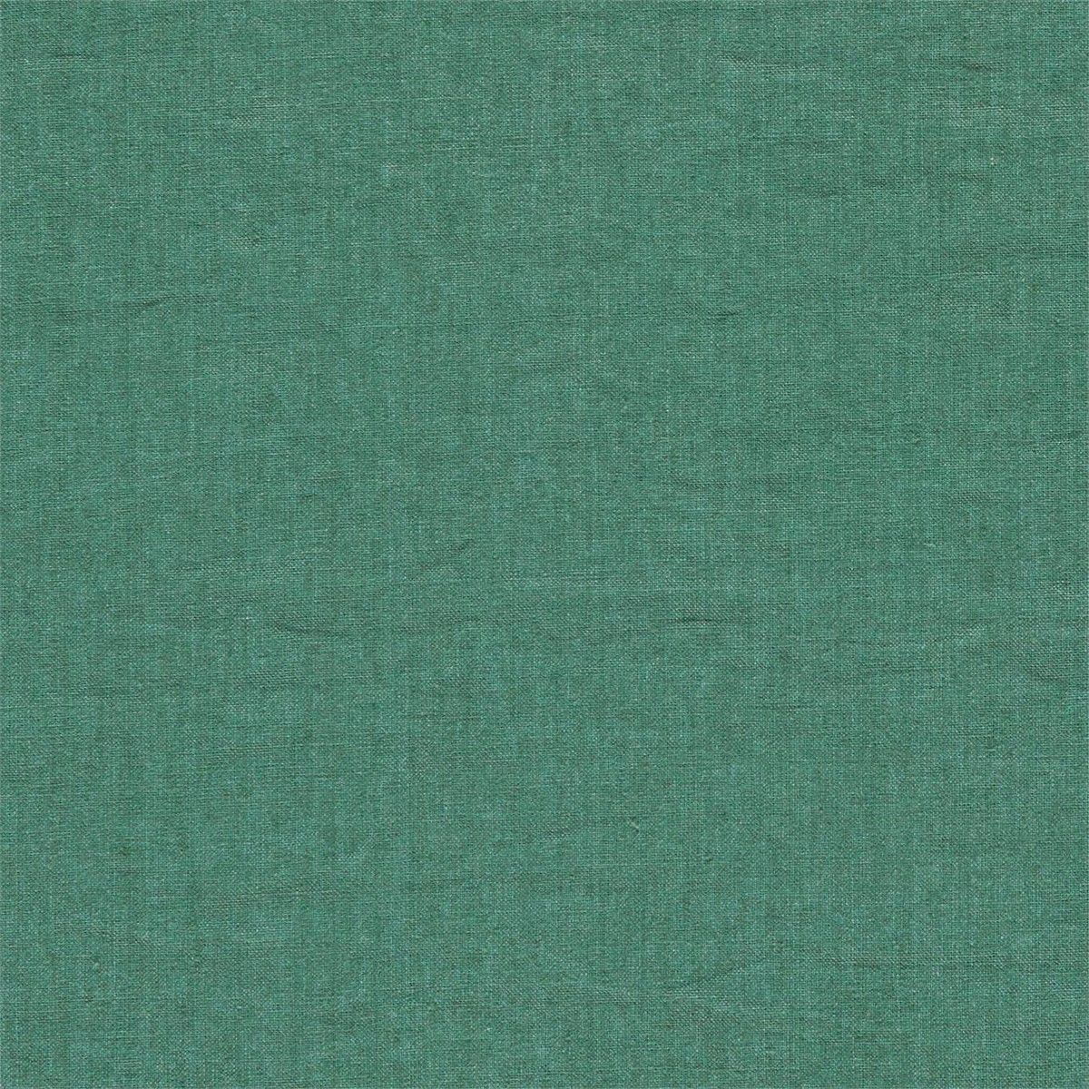 Rue Linen Evergreen Fabric by Sanderson