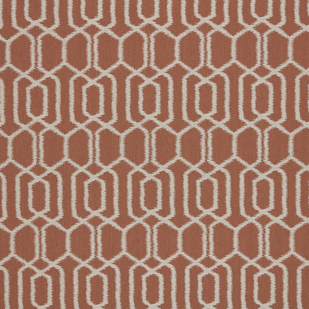 Hemlock Terracotta Fabric by Ashley Wilde