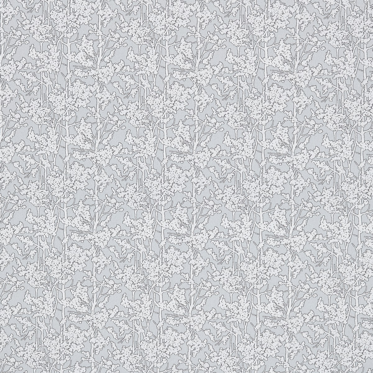 Spruce Silver Fabric by Ashley Wilde