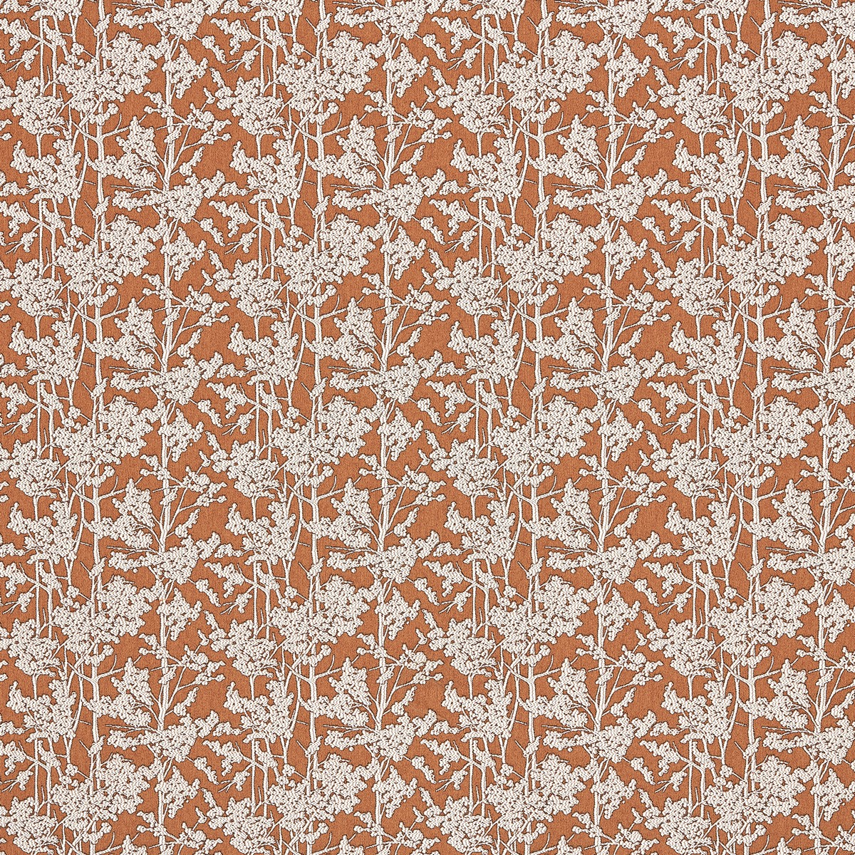 Spruce Terracotta Fabric by Ashley Wilde