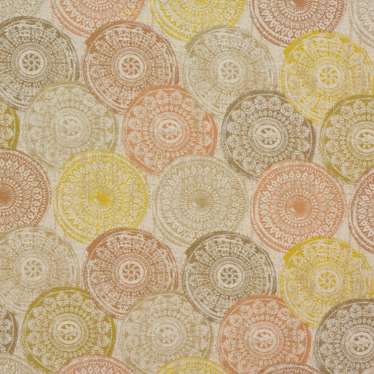 Zodiac Terracotta Fabric by Porter & Stone