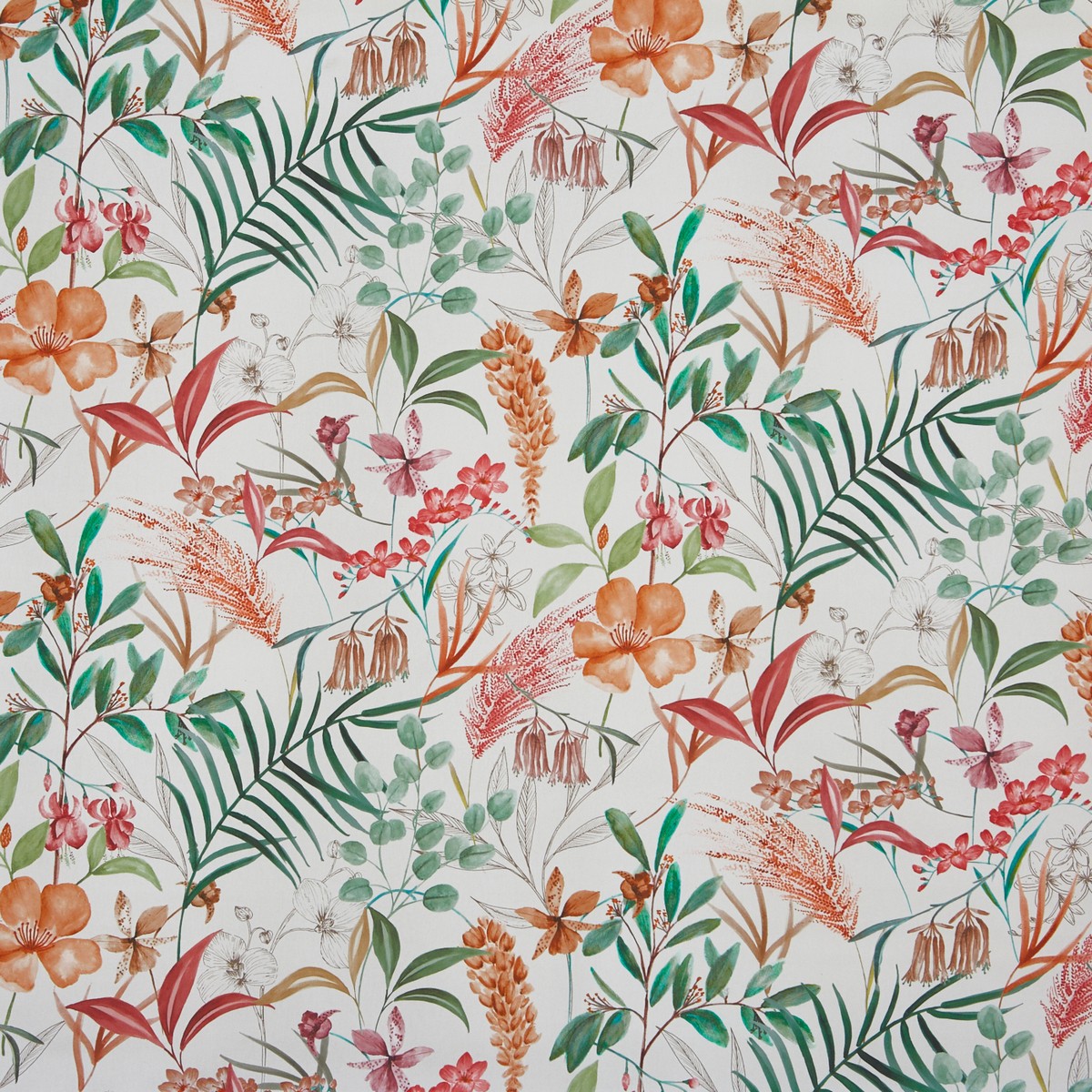 Honeysuckle Rosemary Fabric by Prestigious Textiles