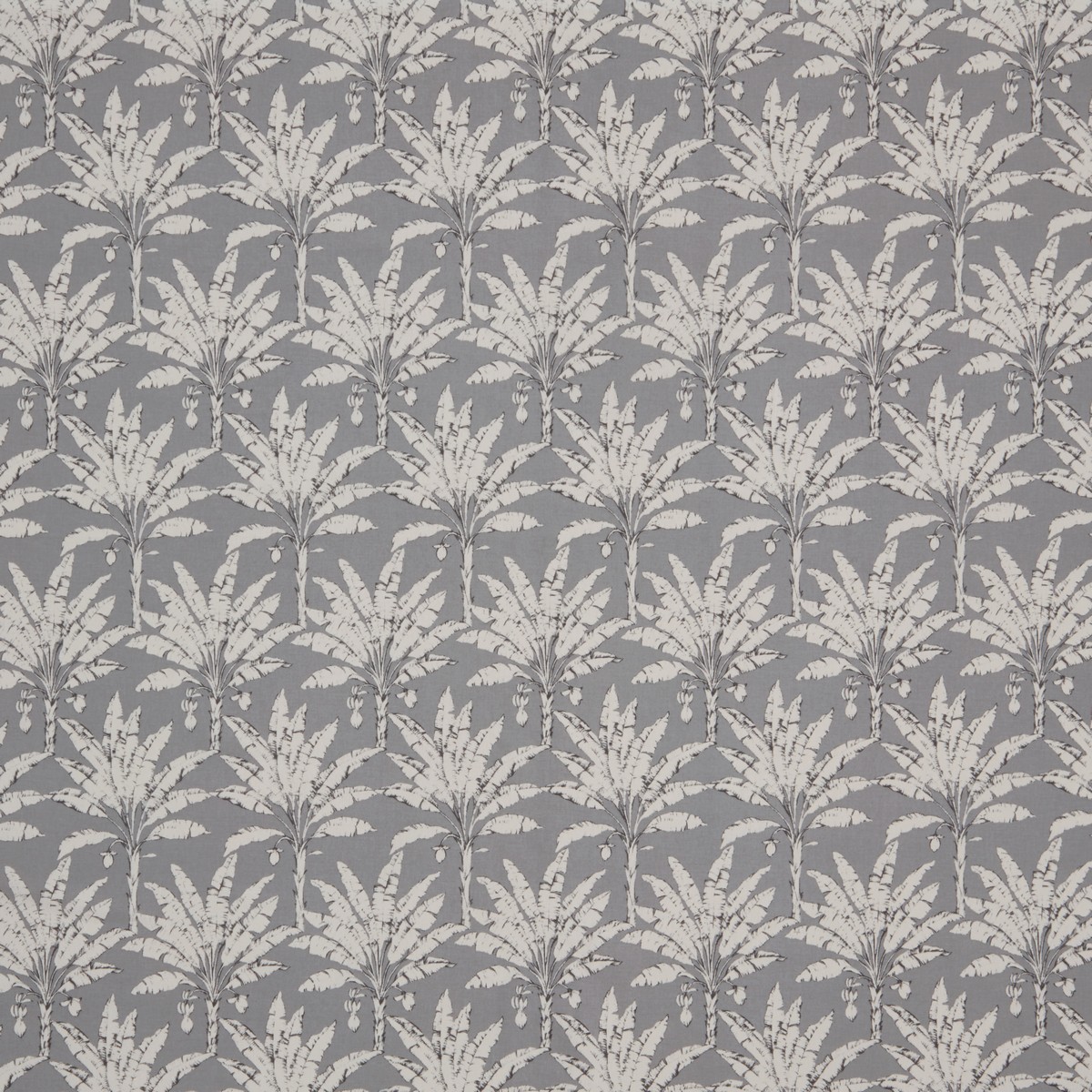 Palm House Pewter Fabric by iLiv